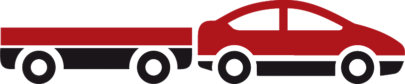 PKW mit Anhänger Icon